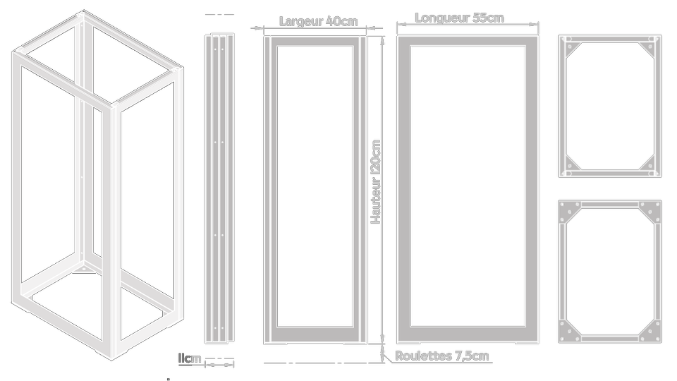 dimentions de la stèle pour Iris 22